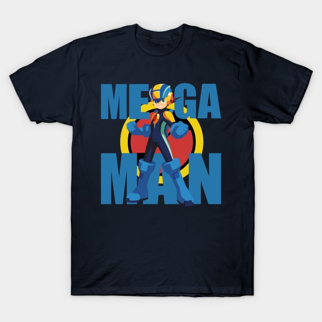 MegaMan Emblem T-Shirt by Jax89man